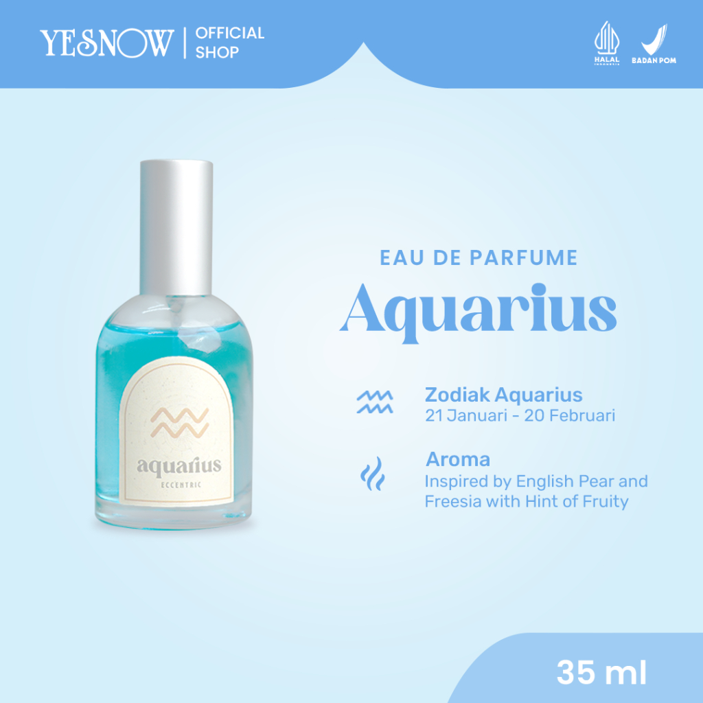 Eau De Parfume Zodiac 35ml Yesnow - Parfum EDP Wangi Tahan Lama