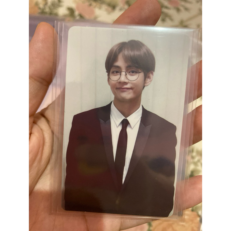 OFFICIAL PHOTOCARD DVD MEMORIES 2018 BTS V TAEHYUNG