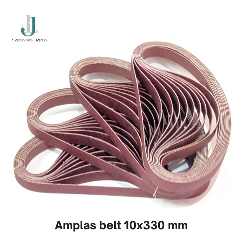 10 pcs-Amplas belt 10x330 mm-Belt sander angin