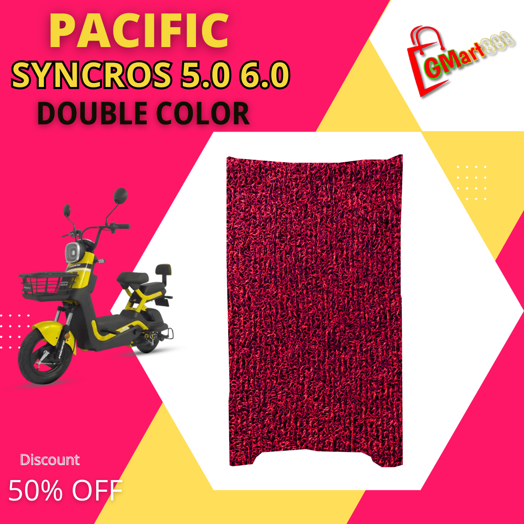 Karpet Sepeda Listrik PACIFIC SYNCROS 5.0 6.0 Premium MR - MURAH DAHSYAT