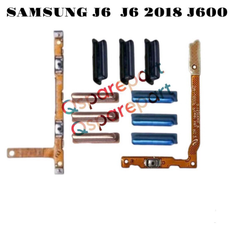 TOMBOL/FLEXIBEL ON OFF VOLUME SAMSUNG J6 J6 2018 J600 TOMBOL SAMSUNG J6 J6 2018 J600 SET