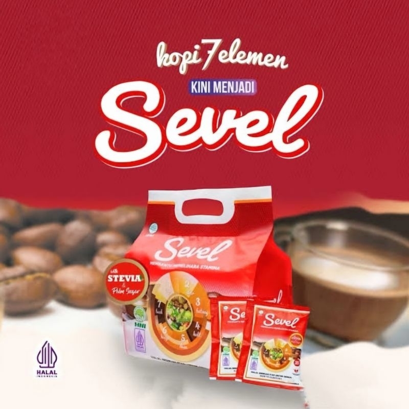 

KOPI SEVEL (7 elemen) HNI HPAI isi 20 sachet