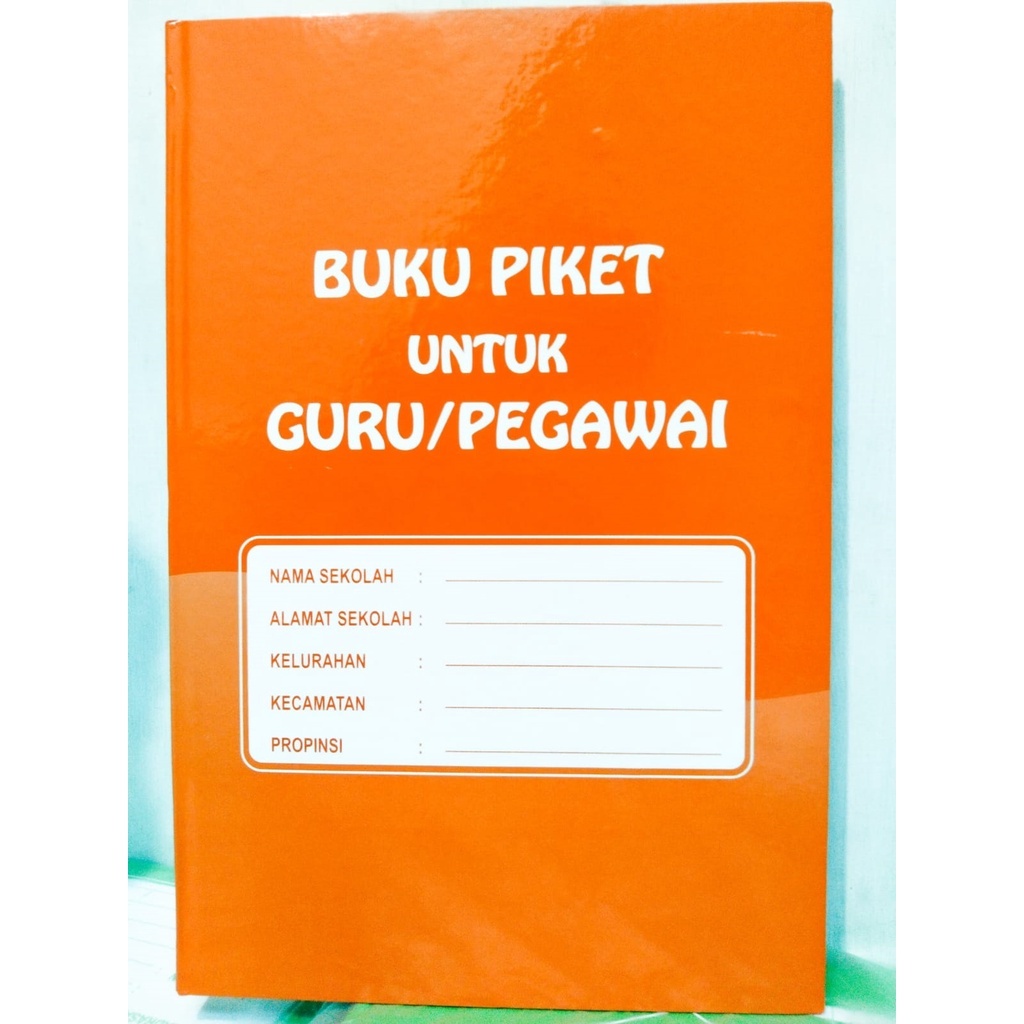

BUKU PIKET UNTUK GURU / PEGAWAI ( Kurikulum Merdeka / Kurikulum 2013 )