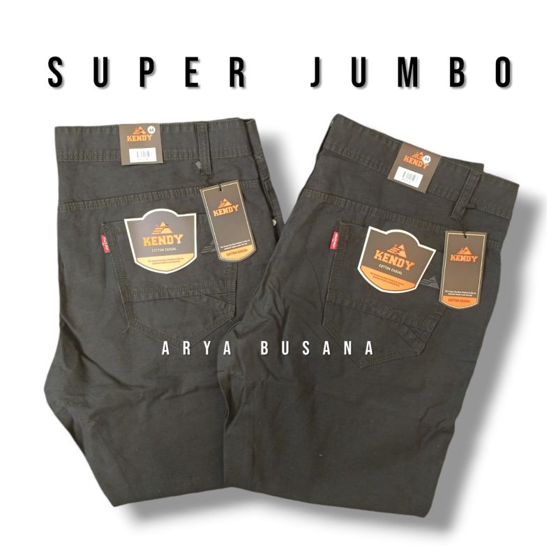 SUPER JUMBO CELANA KENDY PANJANG PRIA ORIGINAL PREMIUM | CELANA KENDY JUMBO