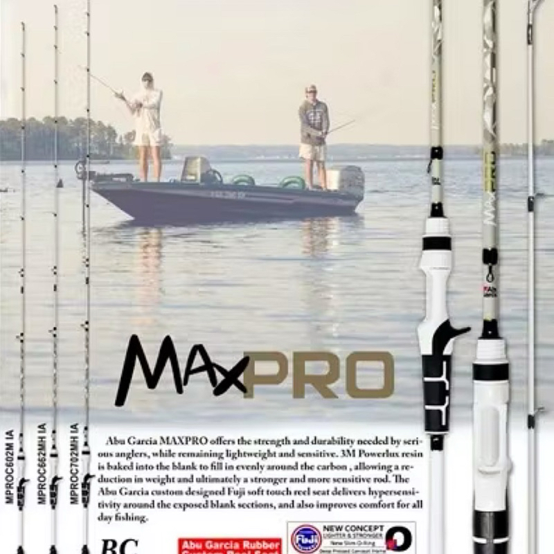 JORAN BC / BAITCASTING ABU GARCIA MAX PRO 602 M