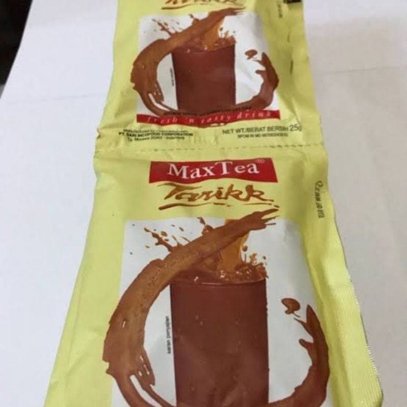 

TEH TARIK MAX TEA SACHET 25gr x 10 sachet