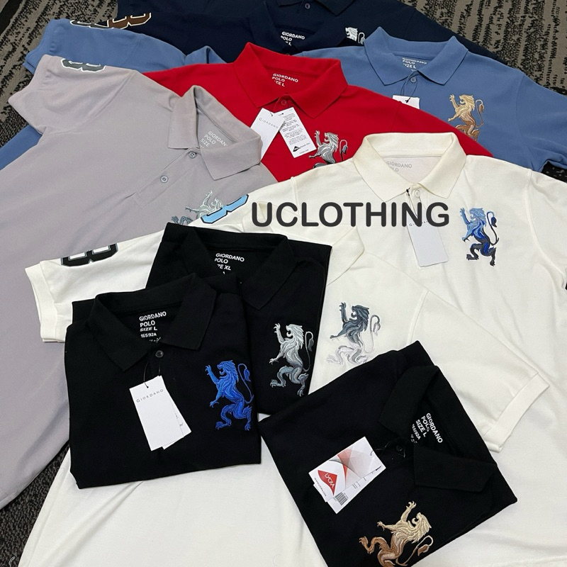 Kaos Polo Premium / Polo Shirt Bordir SINGA Premium / Kaos Kerah SINGA Pria