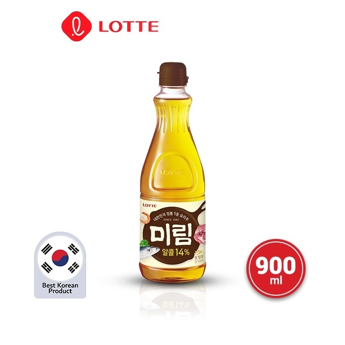 

LOTTE Cooking Wine Mirim - CUKA Masak Asli Korea 900ml