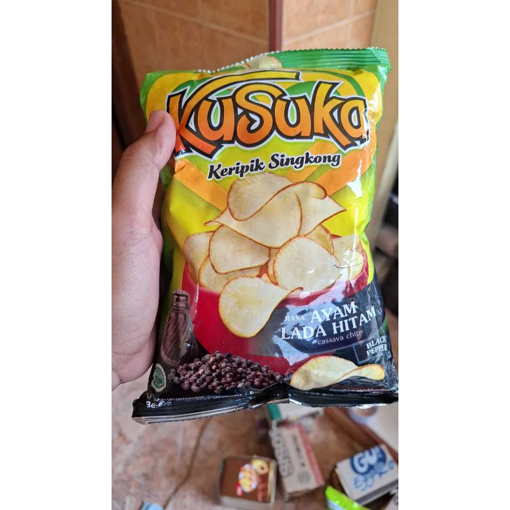 

kusuka keripik singkong 60gr 3 Pcs TS