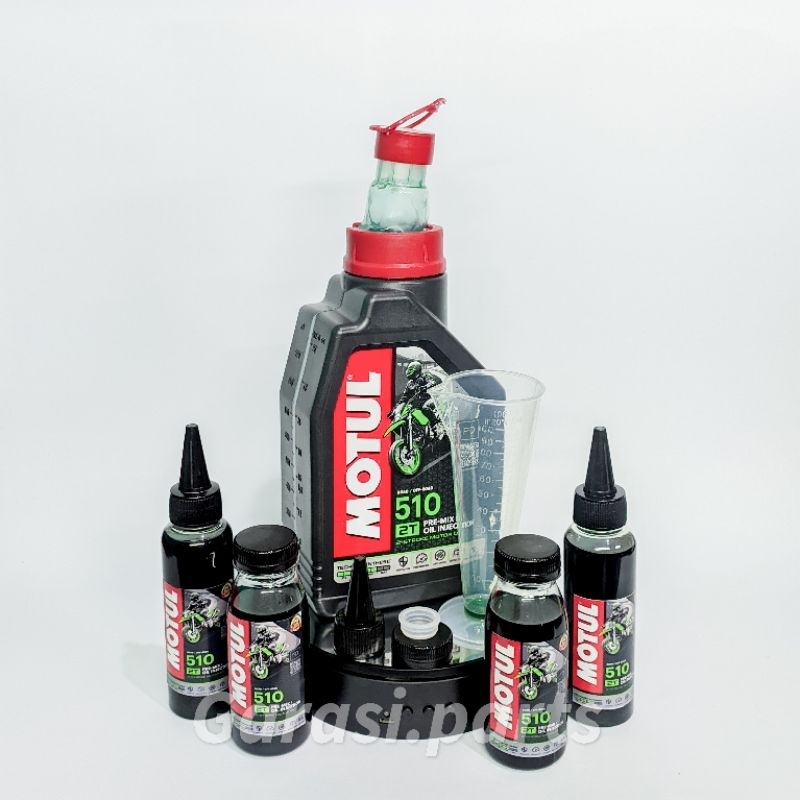 OLI SAMPING MOTUL 510 2T REPACK 100ML Oli Samping Repack Kemasan 100ml Original