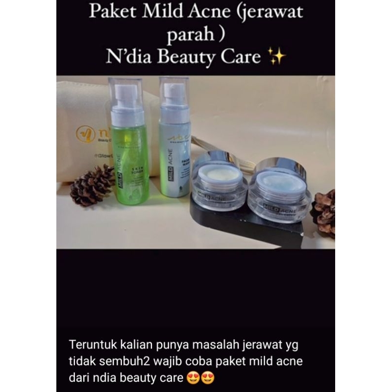 paket acne mild NBC by N'dia beauty care