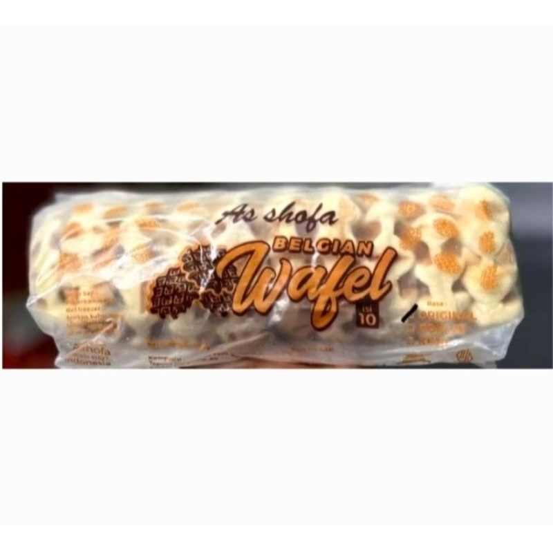 

As Shofa Belgian Waffle Original Isi 10pcs / Waffle Frozen Instan / Waffle Tanpa Isian