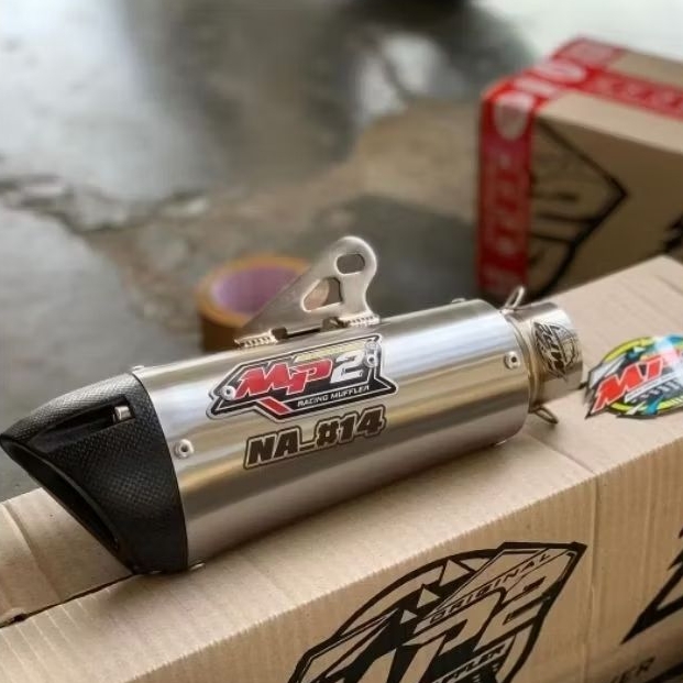 slincer Knalpot racing all motor mp2 muffler