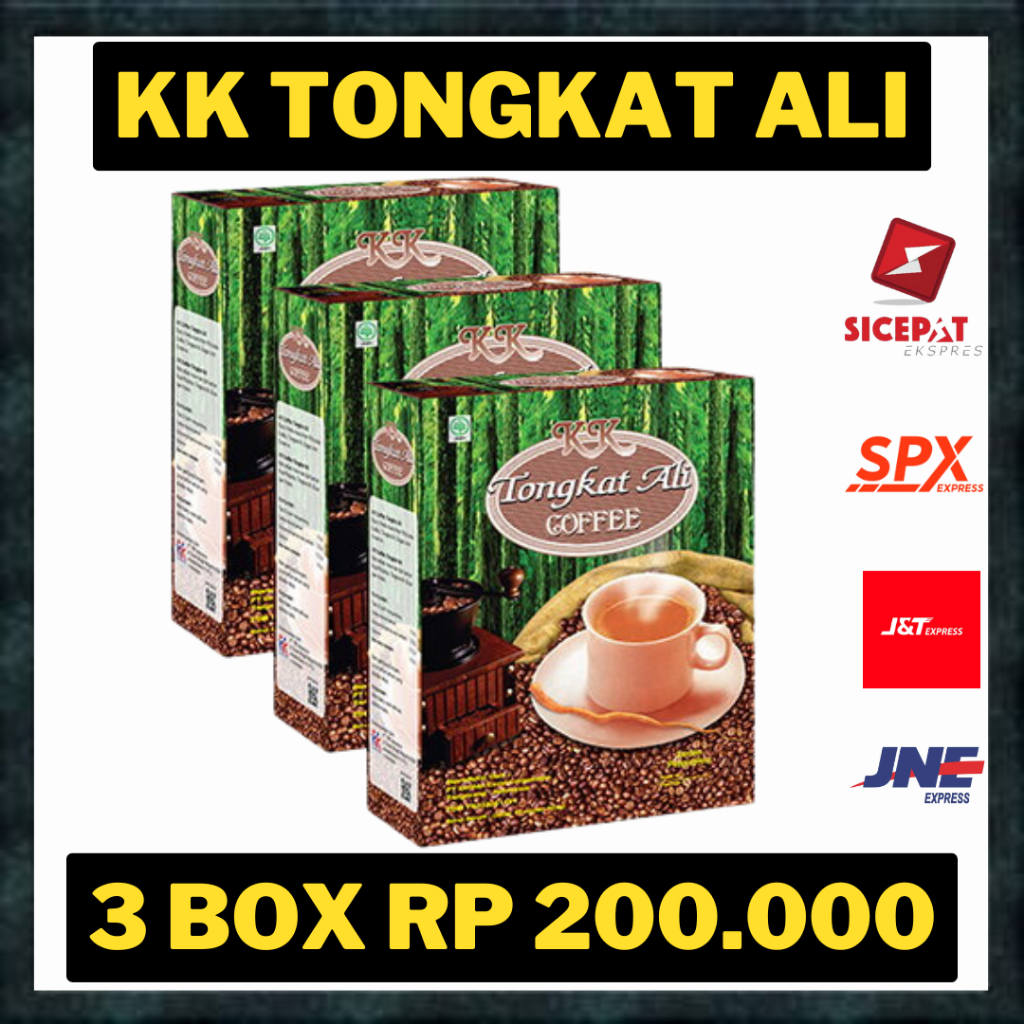 

KK Coffee Kopi Kesuburan , Bontanikal 5 in 1 (Tongkat Ali), Original KK Indonesia