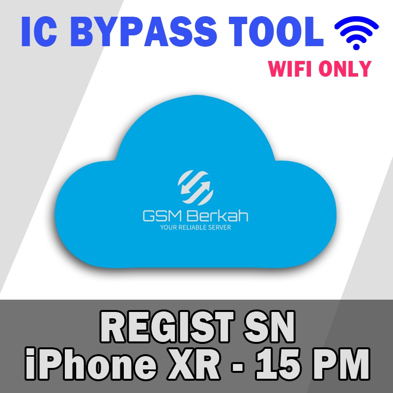 IC Bypass Tool Regist SN Wifi Only A12+ GSM Berkah