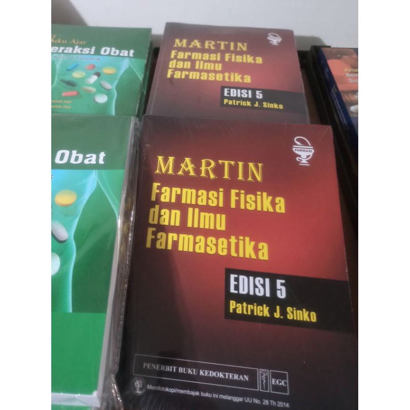 Martin, Farmasi Fisika dan Ilmu Farmasetika Edisi 5