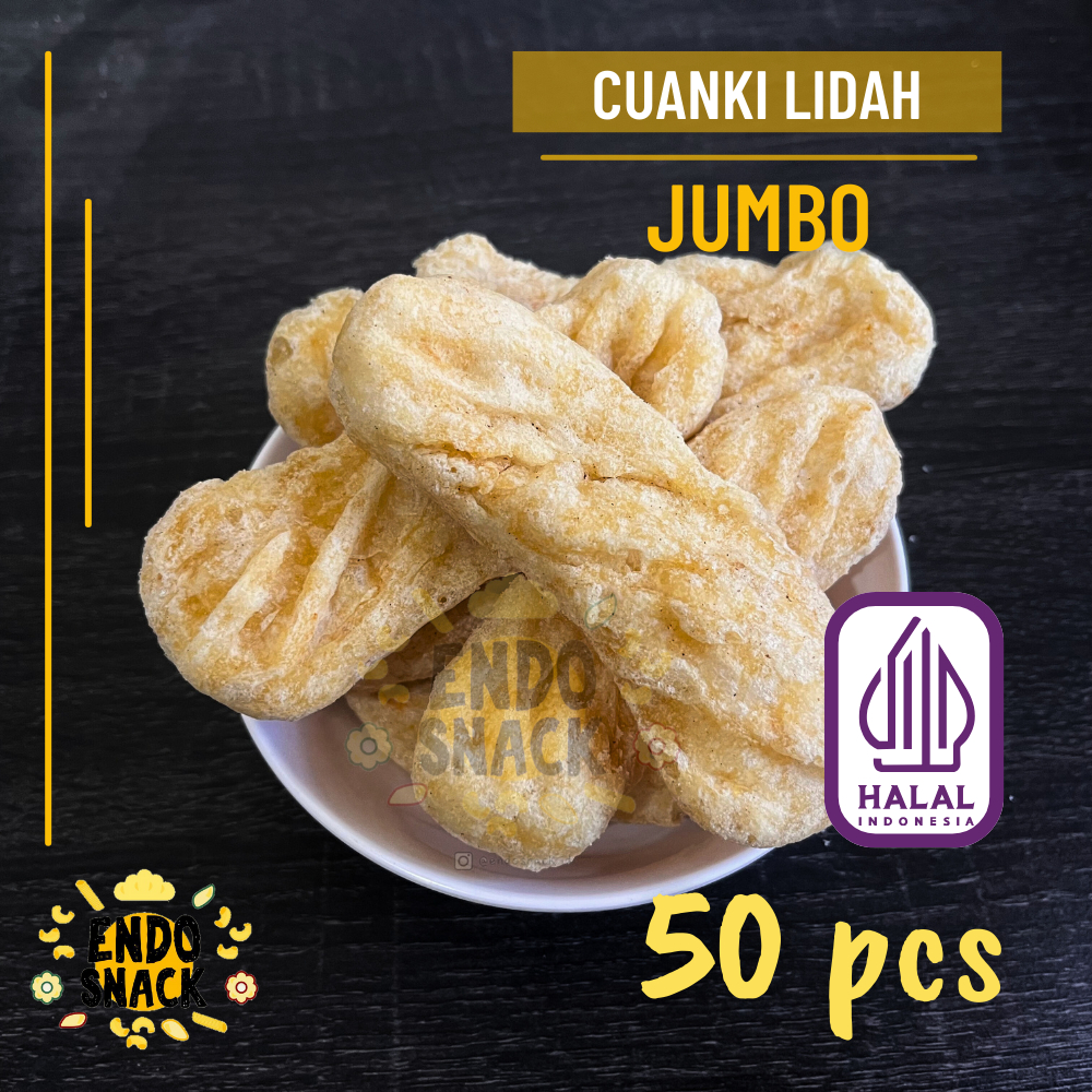 

CUANKI LIDAH JUMBO ISI 50 Pcs Lidah Gemoy