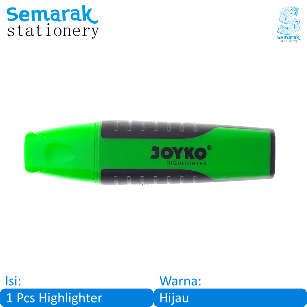 

Joyko HL-2 Highlighter Penanda Berwarna - Hijau