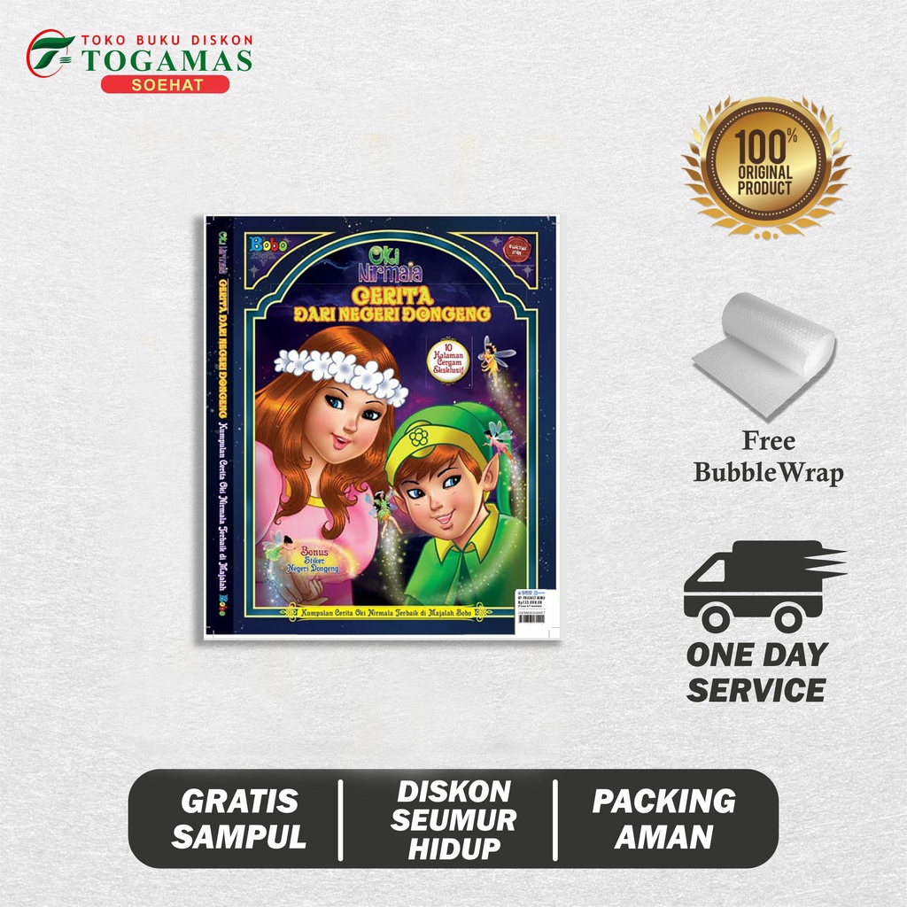 [Pre Order] Majalah Bobo Edisi Koleksi: Oki Nirmala Cerita Dari Negeri Dongeng//Edisi Koleksi 50 Tah
