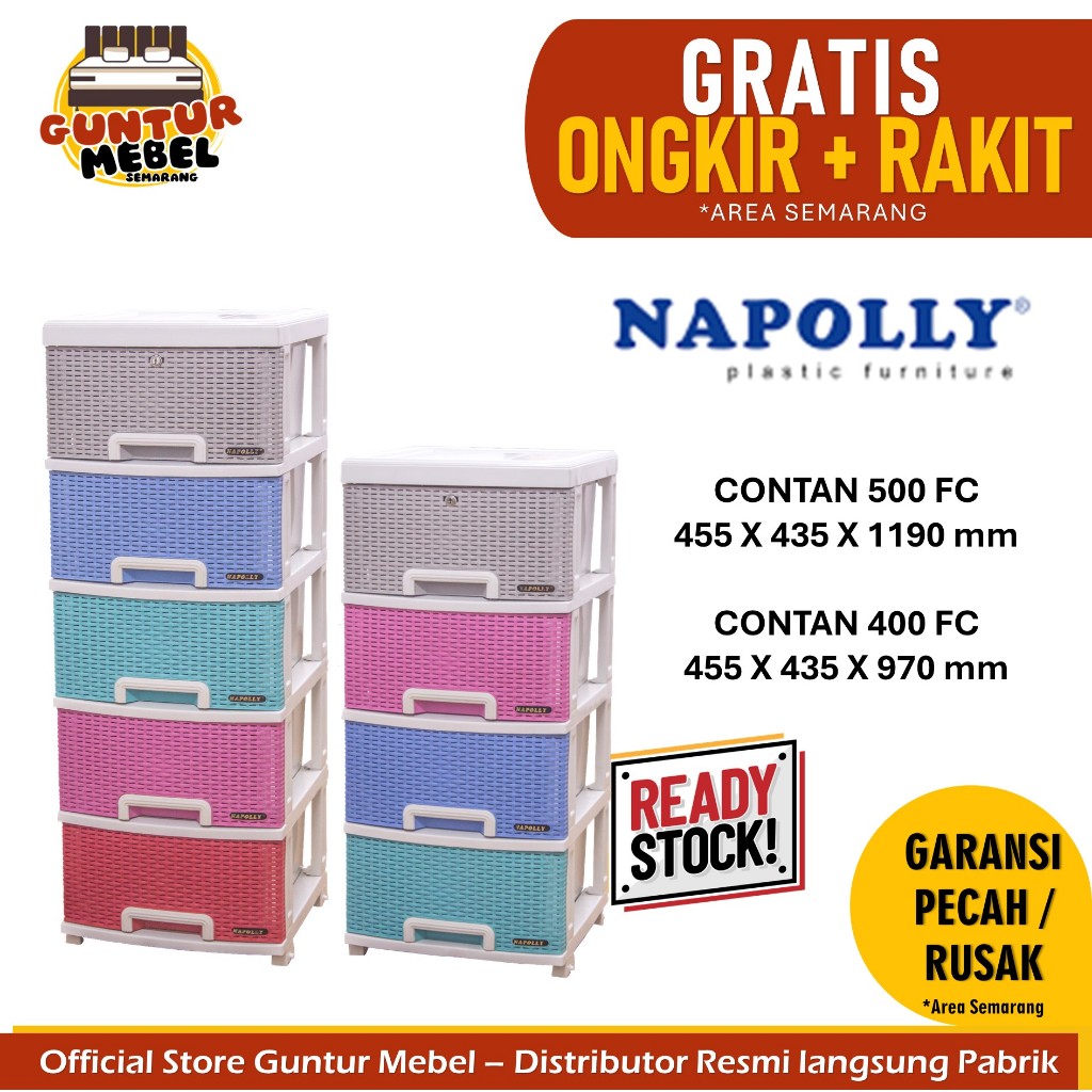 Lemari Container Drawer Murah Napolly Contan 500 400 fc full color guntur mebel semarang laci