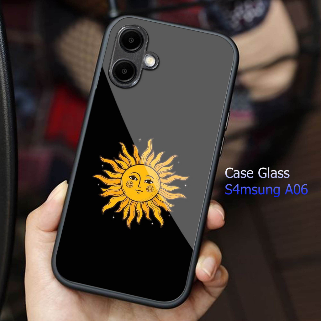 Softcase Glass Kaca Samsung A06- Casing Hp  Samsung A06 - Case Hp Samsung A06 - Softcase  Samsung A0