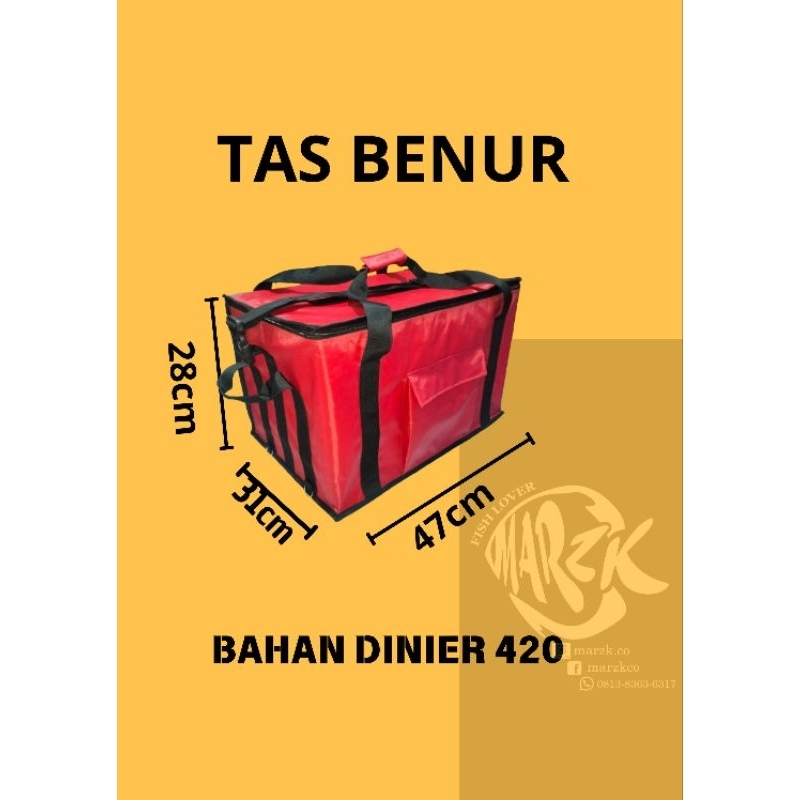 TAS + BOX STYROFOAM BENUR