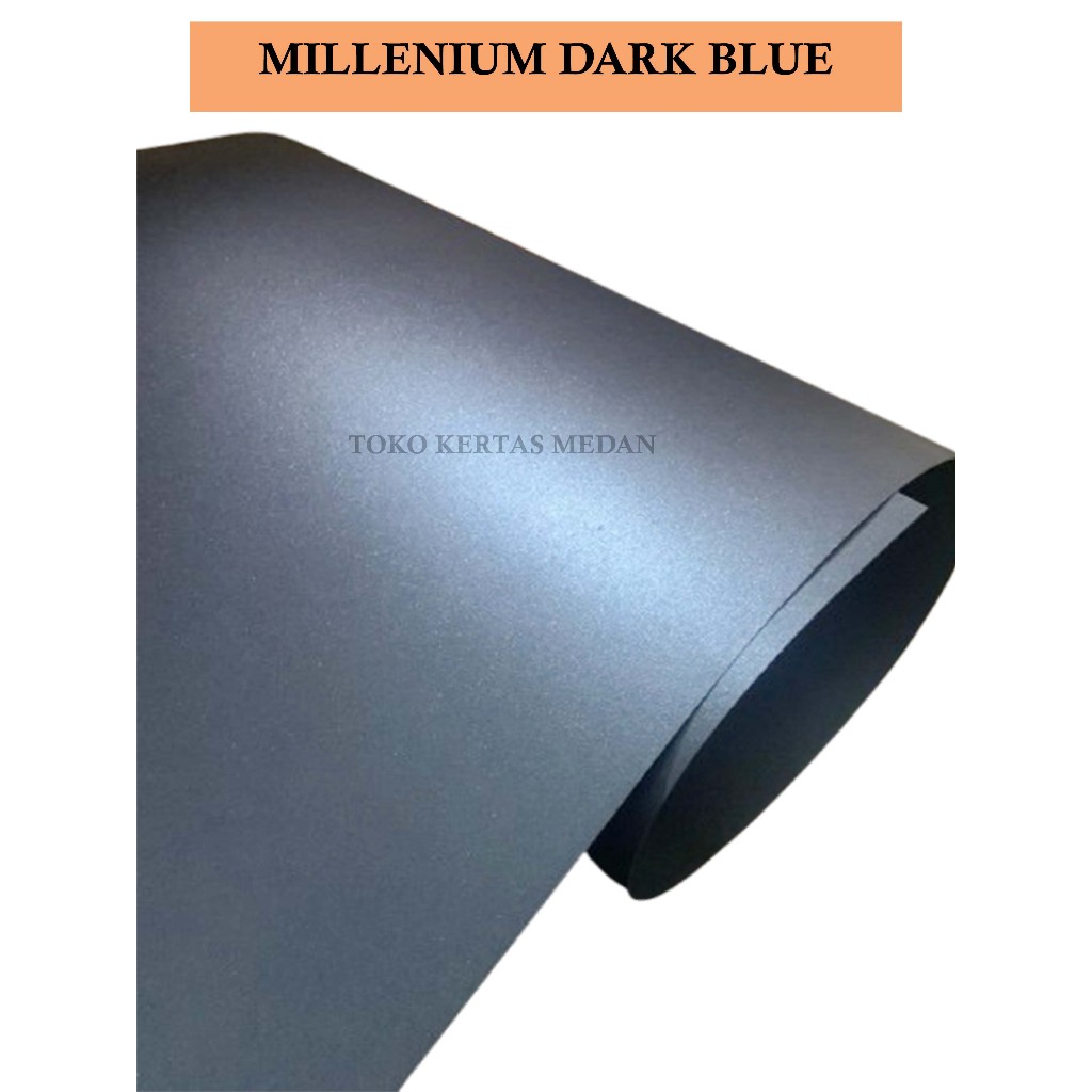 

KERTAS JASMINE / KERTAS MILLENIUM / WARNA DARK BLUE 190 - 220 GSM UKURAN 79 X 109 CM , 1 PLANO