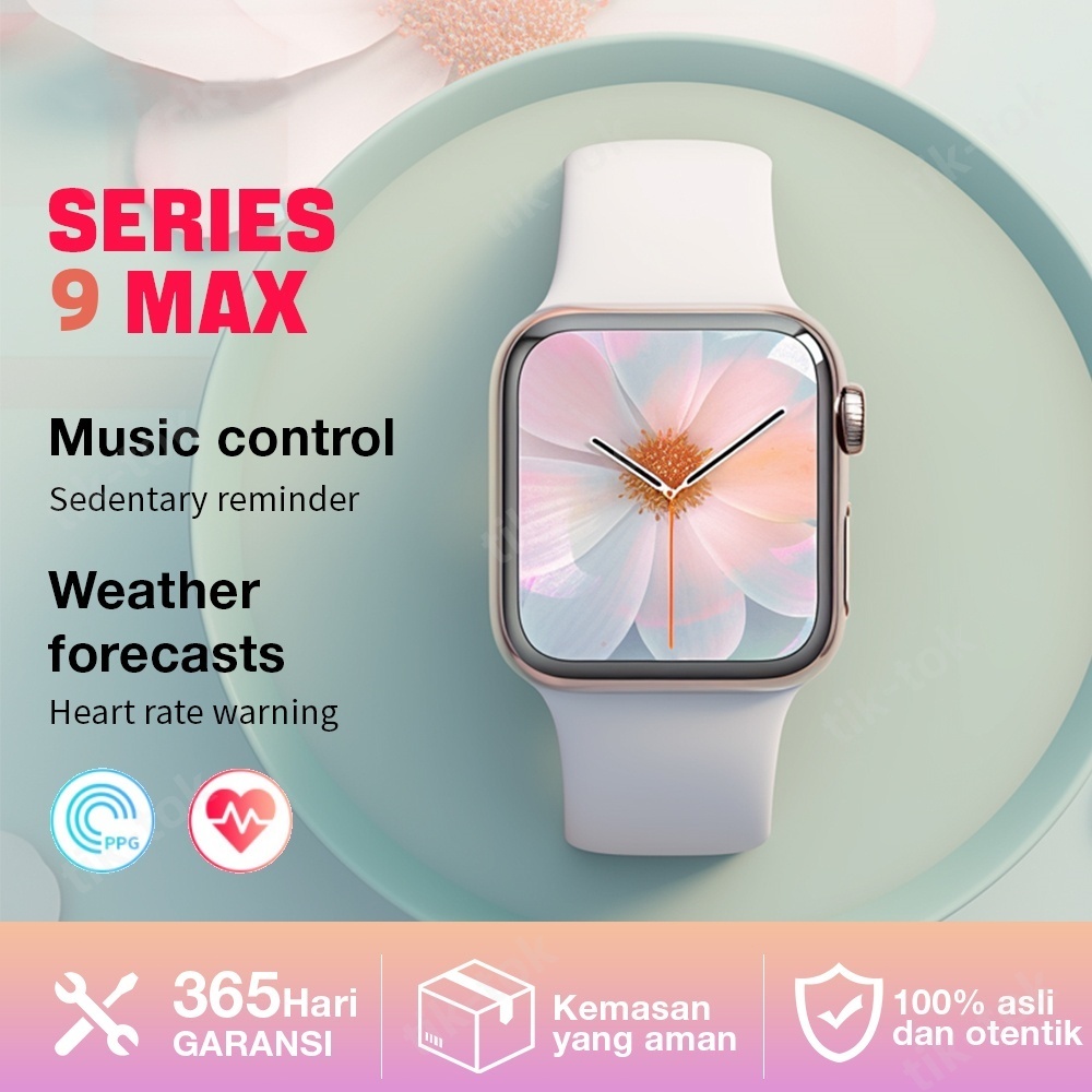 Smart Watch Series 9 Max Smartwatch 8 Pro Max 1.85 inches Jam olahraga Pria bluetooth NFC jam tangan