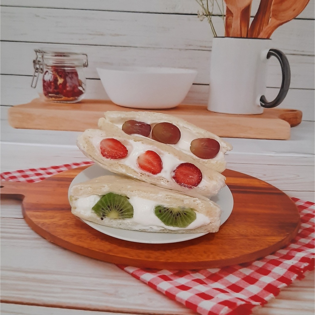 

Fruit Sandwich | Sandwich Buah | Strawberry sando (PO sehari)