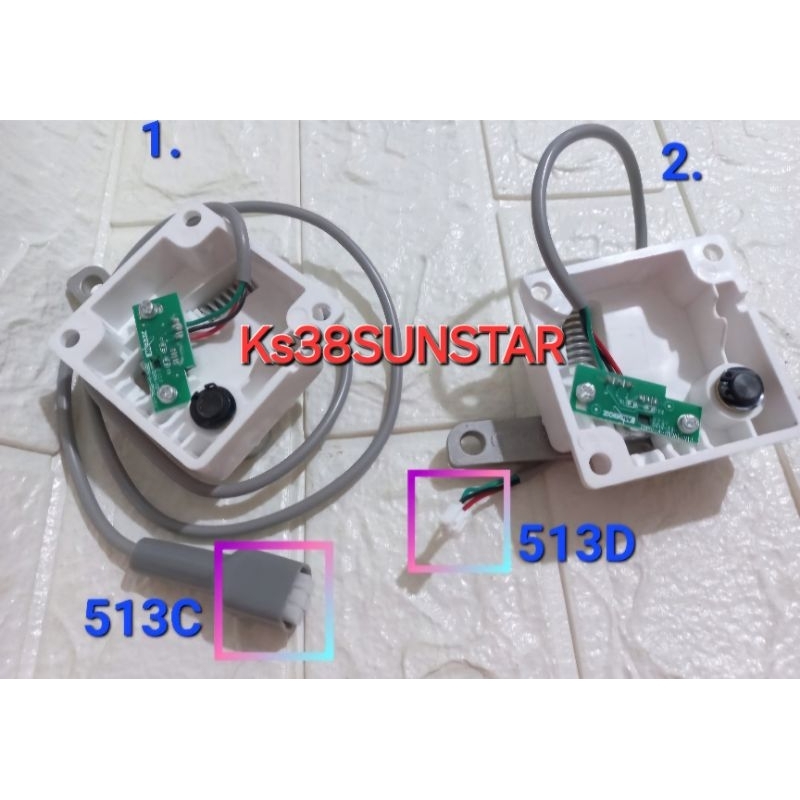 PCB dinamo servo pedal jack 513c dan 513d