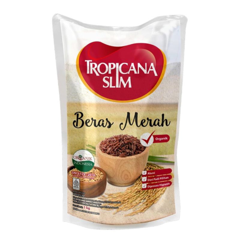 

Tropicana Slim Beras Merah Organik 1 kg