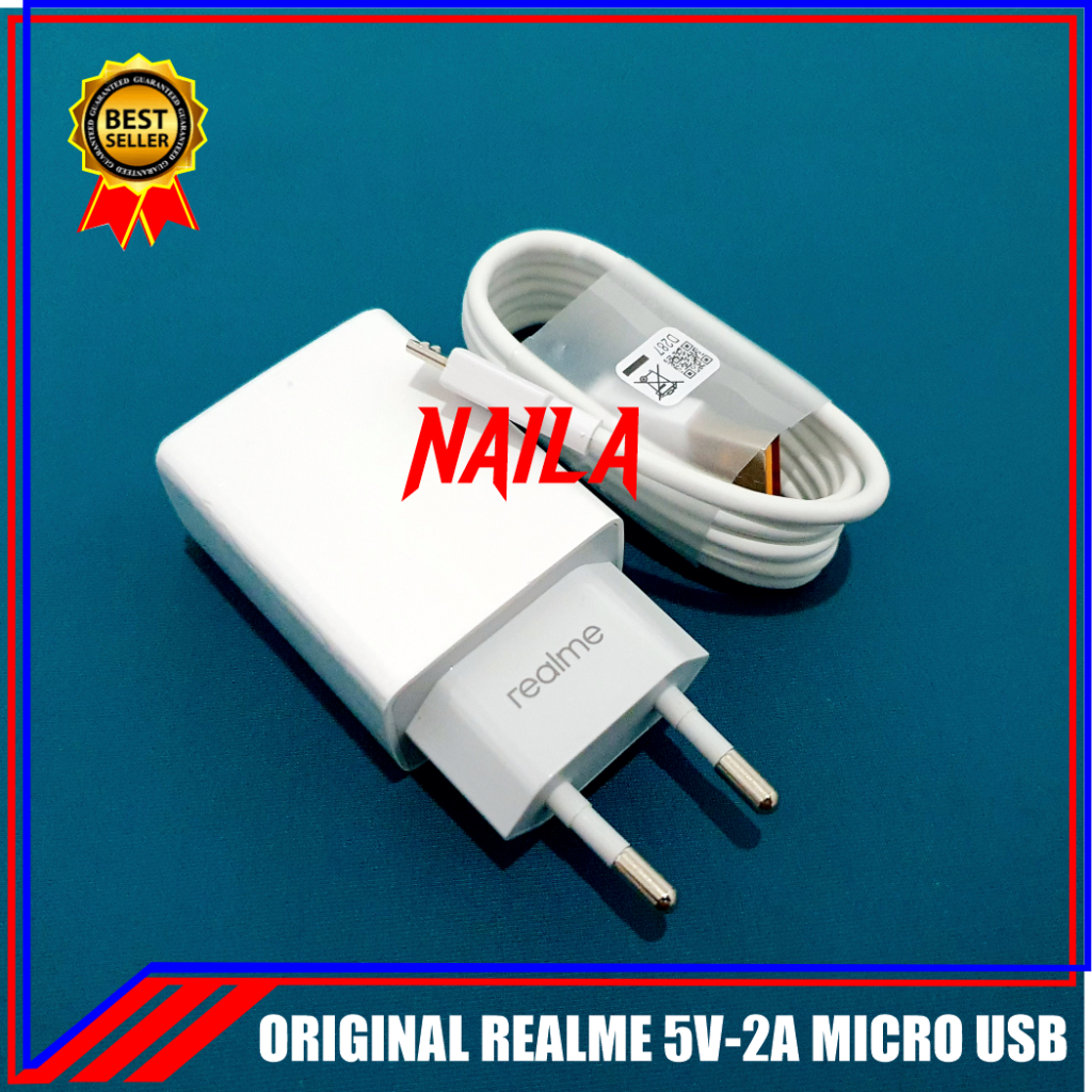 Charger Realme C20 C21 Original Fast Charging Micro USB / Charger Realme 10W / Charger Carger Realme