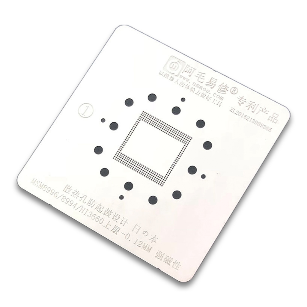 Cetakan Ic Amaoe Cpu Hi3660 Bawah 0.12Mm Magnetic Bahan Jepang (For Mold U1) Original 