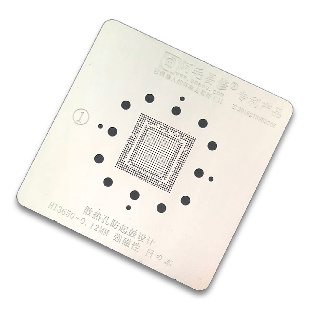 Cetakan Ic Amaoe Cpu Hi3650 Bawah 0.12Mm Magnetic Bahan Jepang (For Mold U1) Original 