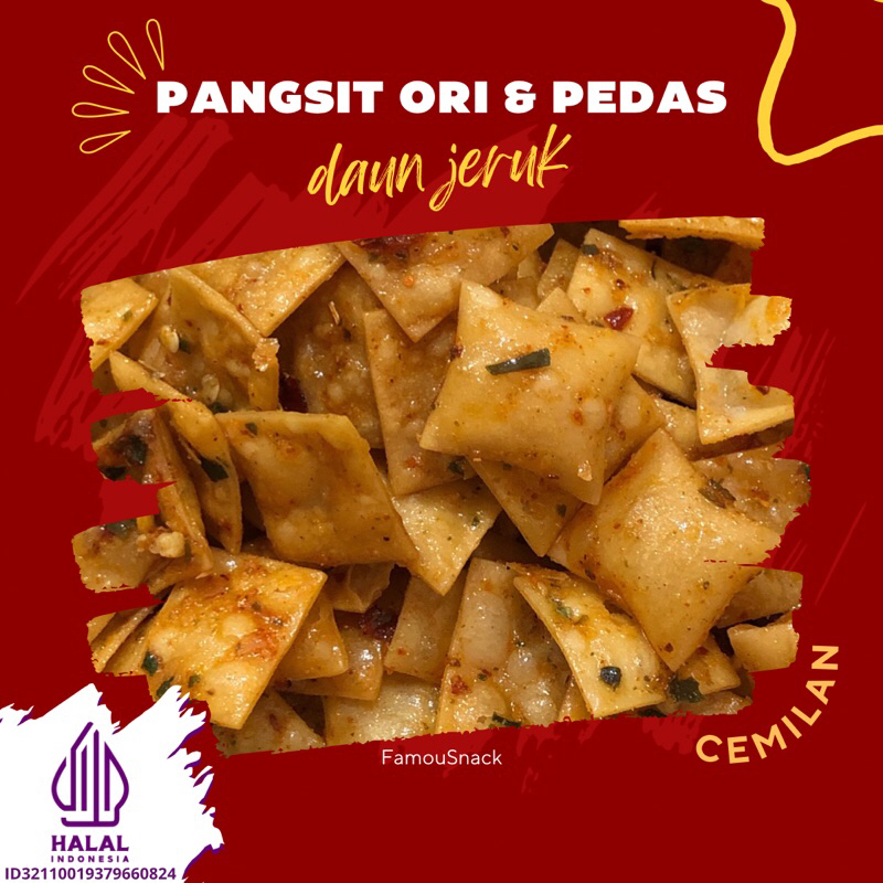 

PANGSIT RENYAH / PANGSIT PEDAS DAUN JERUK