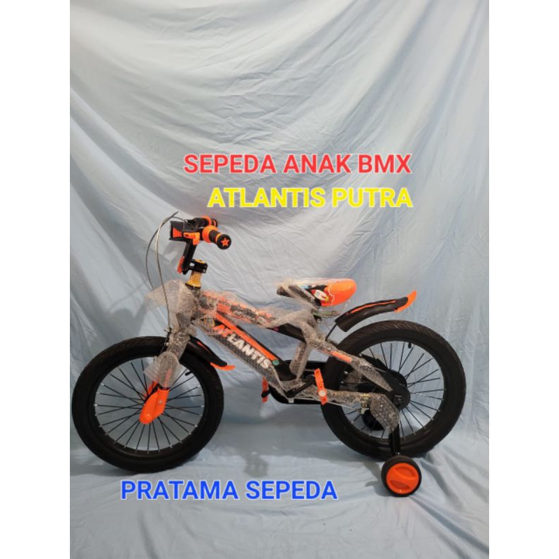 Sepeda Anak Laki Laki Ukuran 16 Inch Atlantis Sparta Sepeda BMX
