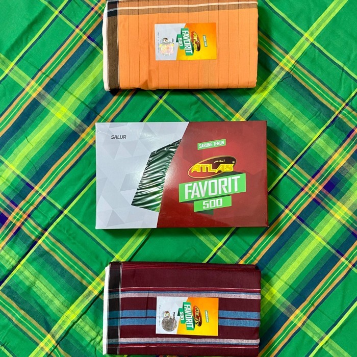 Sarung Atlas Favorit 500/520 ISI 10 PCS DAN 20 PCS / 1 KODI