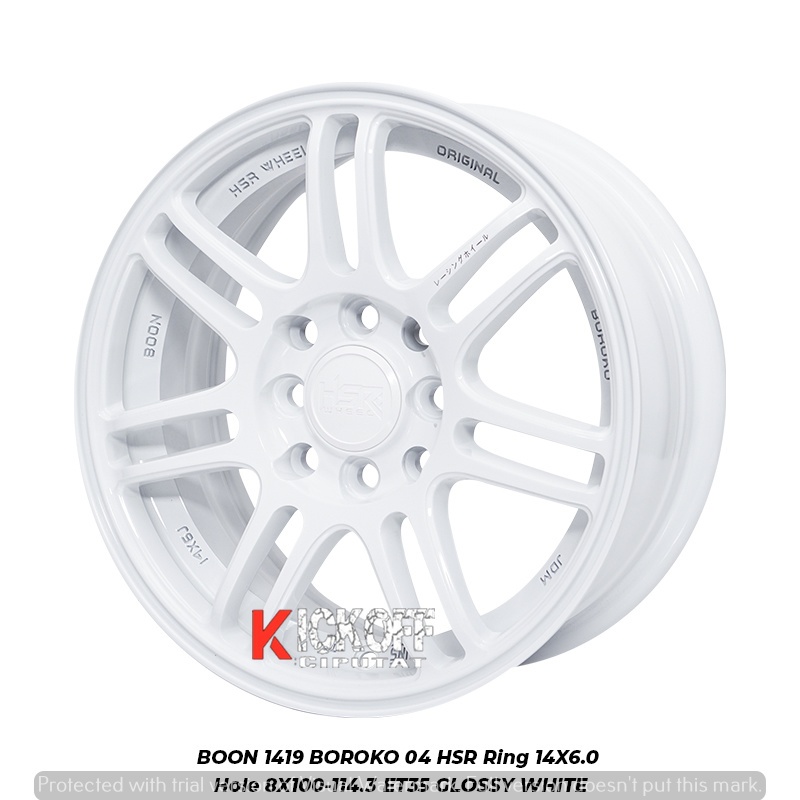 VELG RACING MURAH RING 14 HSR BOON BUAT BRIO SIGRA CALYA AGYA AYLA