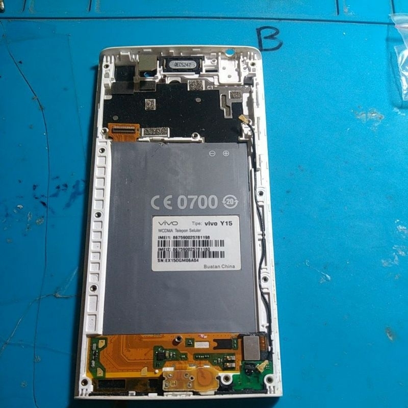 LCD ts Vivo y15 original normal versi lama bonus