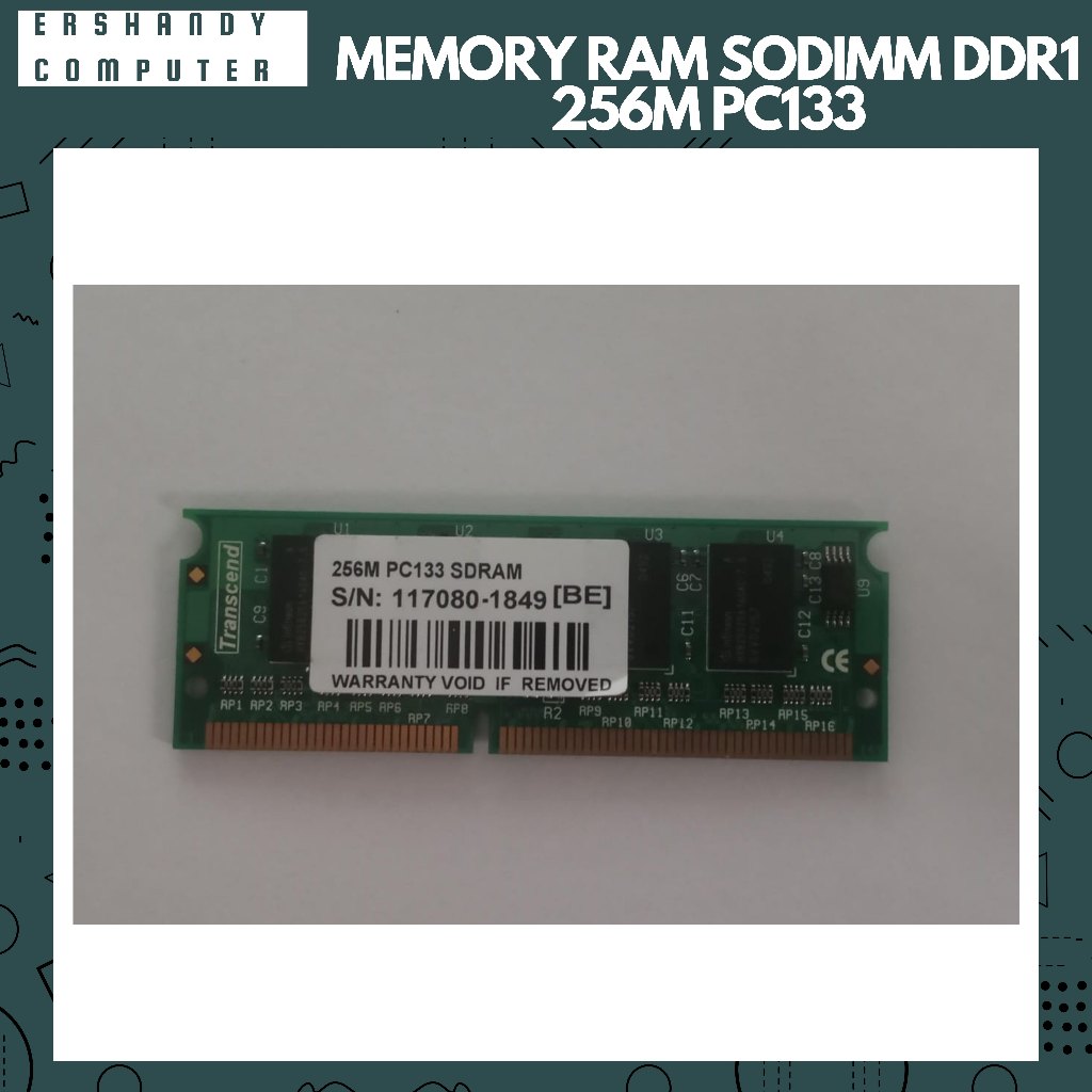 MEMORY RAM SODIMM DDR1 256M PC133 - ercomp2