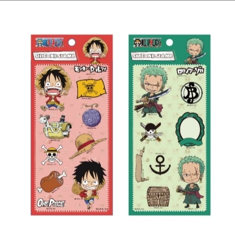 

Miniso Prangko/Stempel Sticker One Piece One Piece Classic Collection Clear Stamps/Stickers