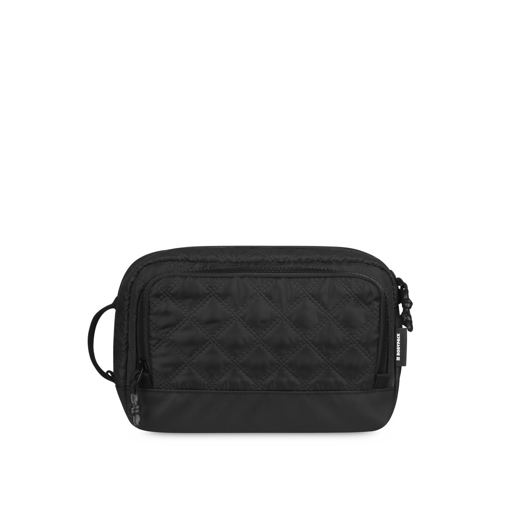 Pouch Bodypack Rackle Overrow Dopp Kit - Hitam