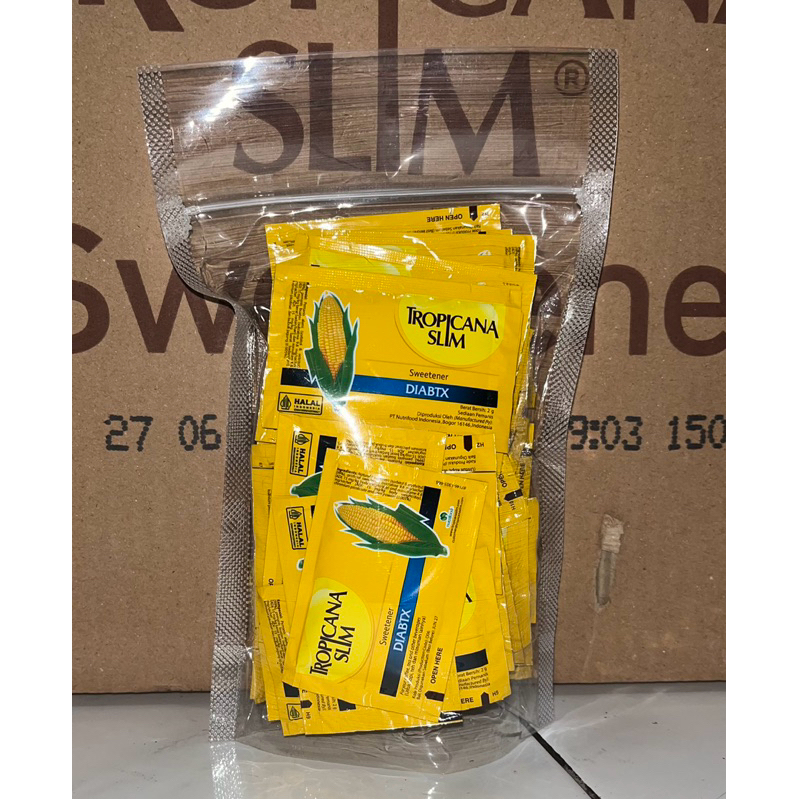 

gula tropicana slim diabtx isi 50 sachet exp 2027