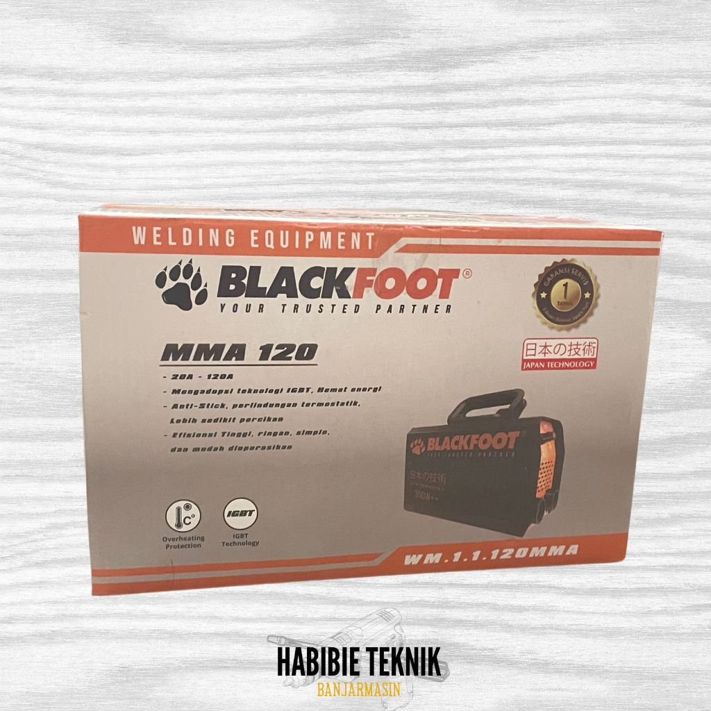 BLACKFOOT Travo Las 350 WATT IGBT MMA 120