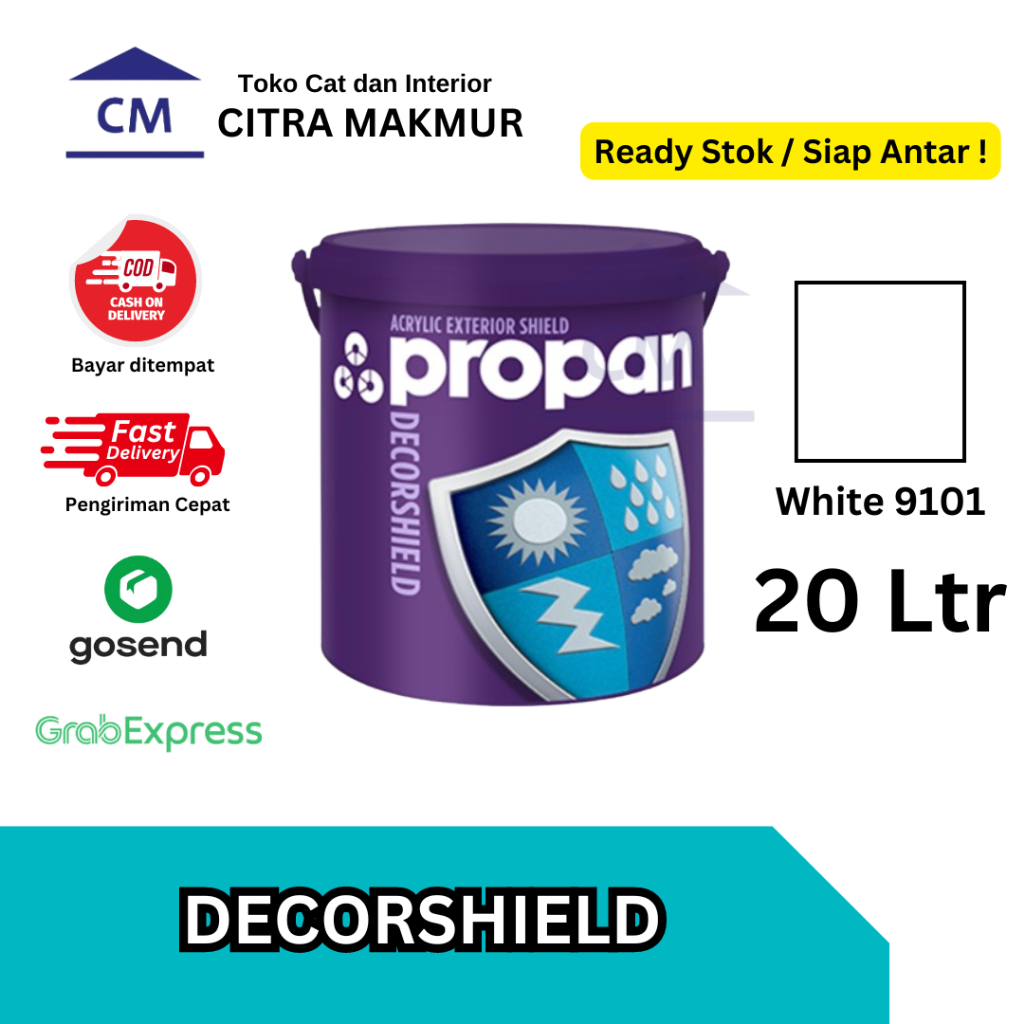 Propan Decorshield WHITE 9101 - 20 Ltr | Propan Decorshield DW-500