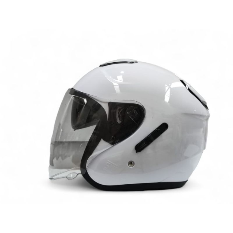 Helm HRK KYOTO HALLFACE Dobel Visor SNI PREMIUM INER VISOR