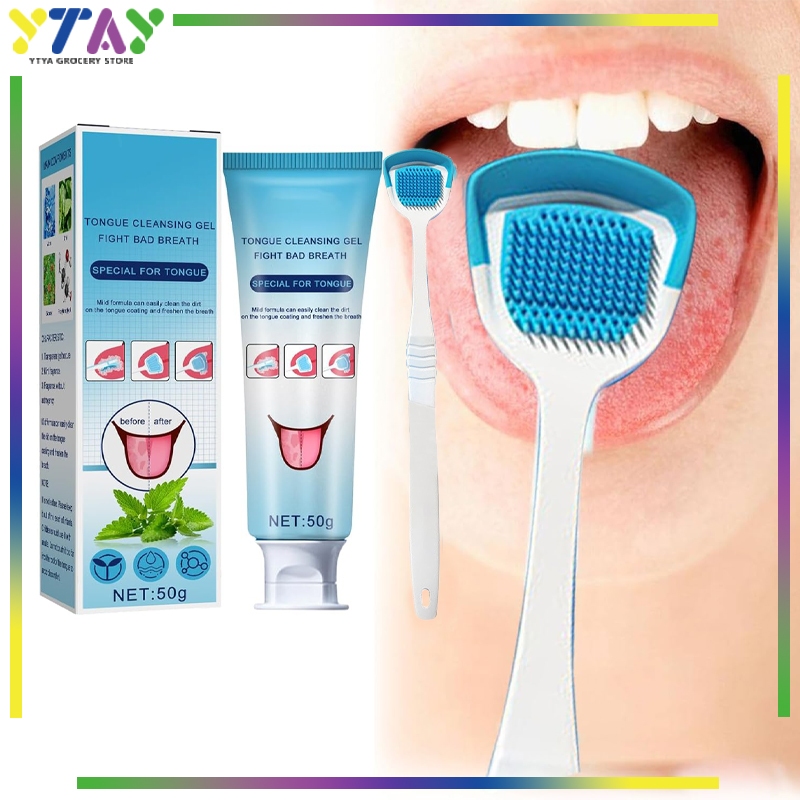 Eelhoe Gel Pembersih Lidah Dapat Sikat Lidah Menghilangkan Bau Mulut Alat Untuk Membersihkan Lidah G