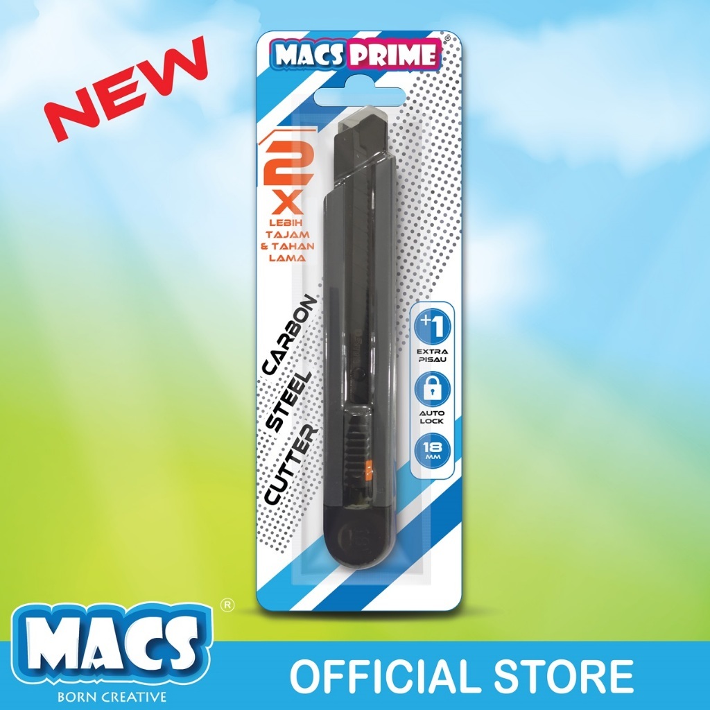 

MACS Carbon Steel Cutter / Pemotong Kertas / Cutter