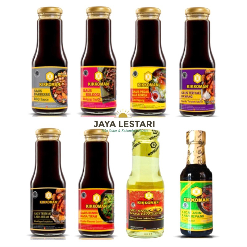 

Kikkoman Sauce (10 Varian)