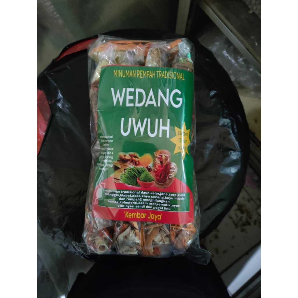 

Weddang Uwuh + Daun Kelor